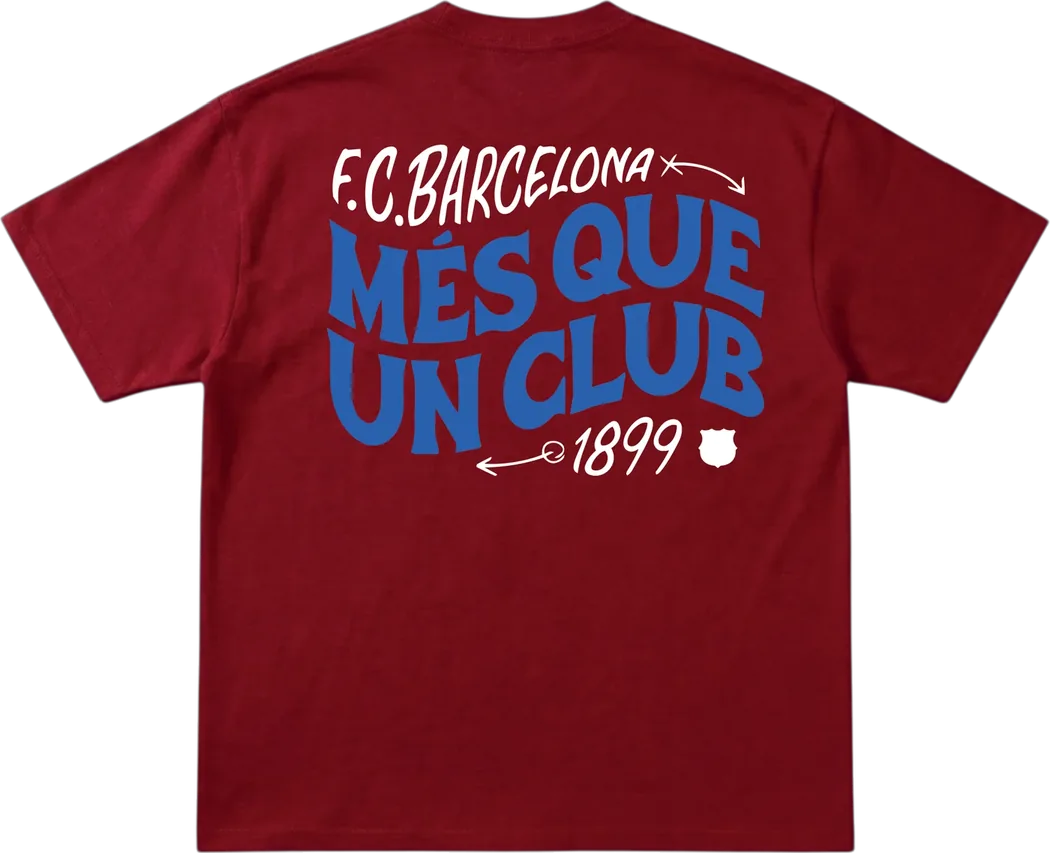 Barça — Més que un club — verso
