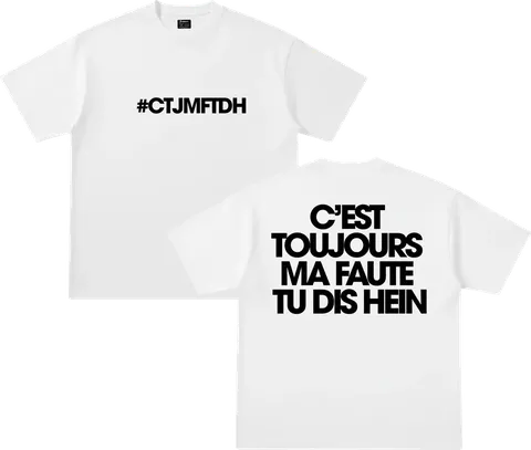 C'est toujours ma faute — recto-verso