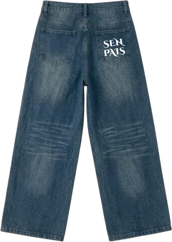 SENPAI’S— Jean bleu — verso