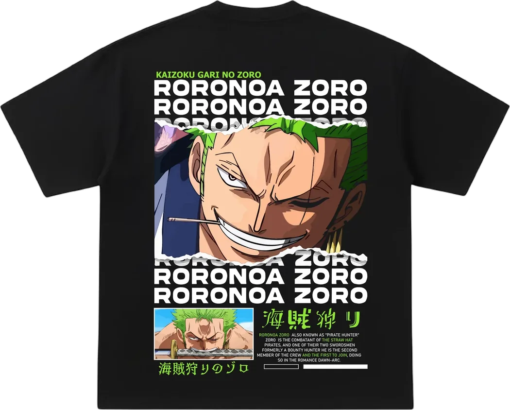Roronoa Zoro — verso